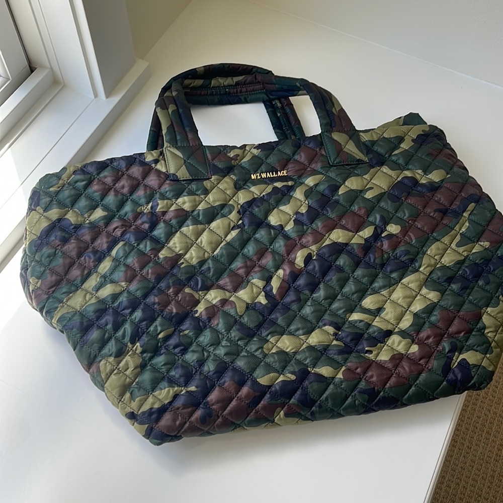 MZ Wallace Green Tote Bag for Everyday Use